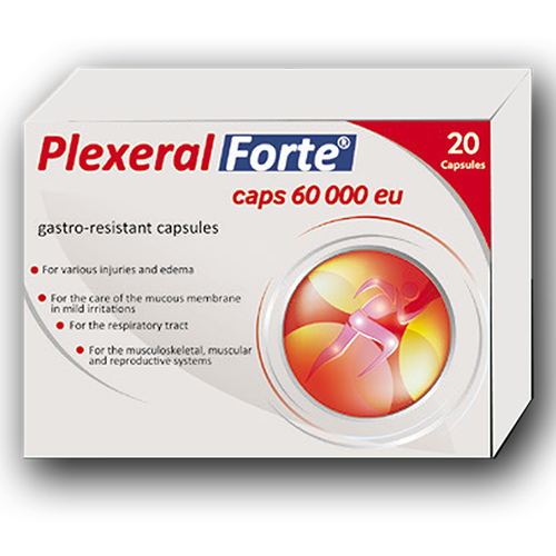 Plexseral forte caps 60000 IU #20