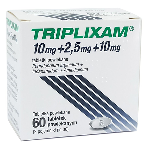 Triplixam tab 10mg+2.5mg+10mg #60