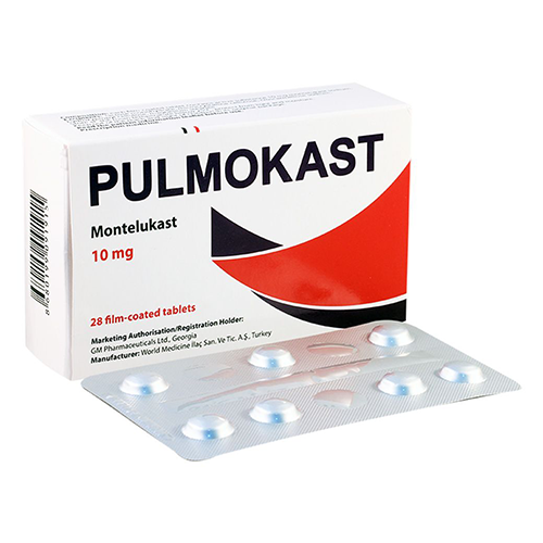 Pulmokast chawable tab 10mg #28