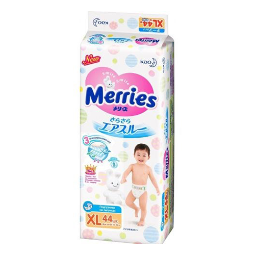 Baby Diapers Size XL 12-20kg / 44 pcs(SJ)