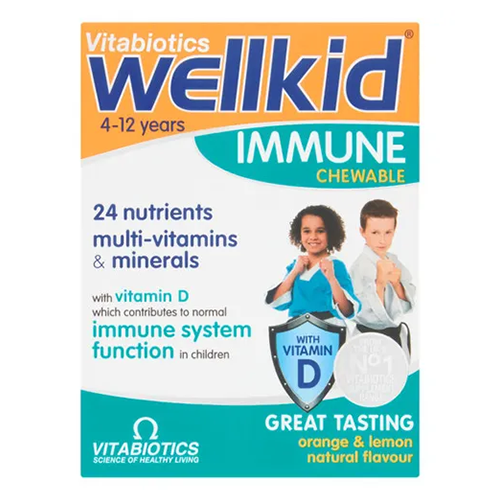 WELLKID IMMUNE CHEWABLE 30 TABS