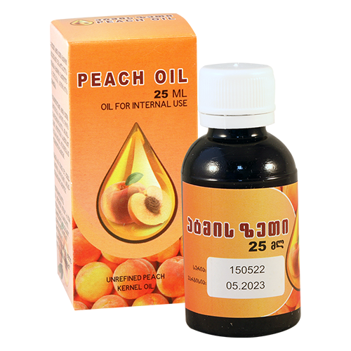 Peach oil for internal use 25ml