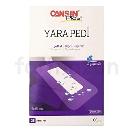 Surgical wound dressing 9sm/15sm transparent /Yara pedi/