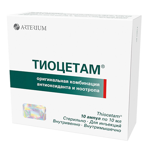 THIOCETAM i/v i/m sol inj (100mg+25mg)/1ml 10ml #10