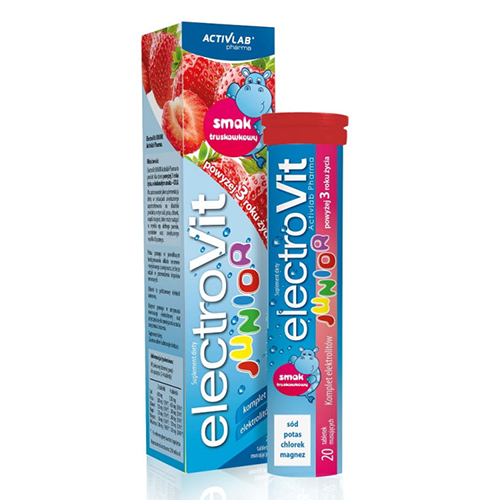 electrovit junior strawberry flavour tablets #20