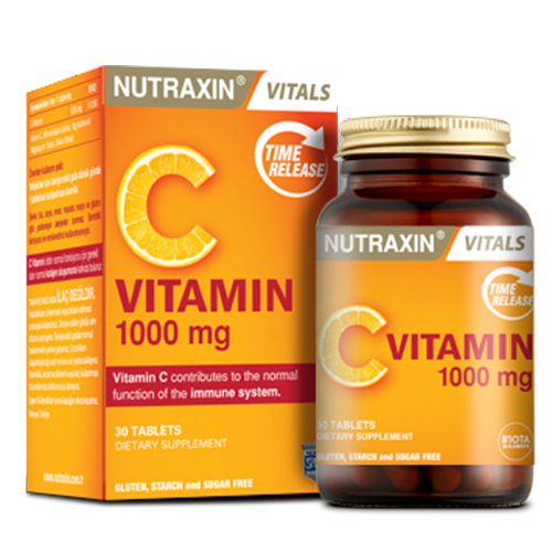 Nutraxin vitamin C 1000mg tablet  #30