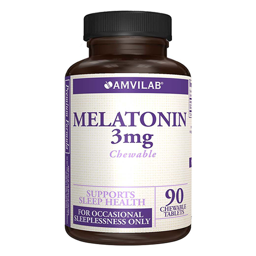 Melatonin 3mg chewable tabt N90