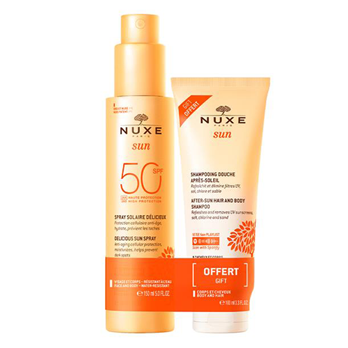 NUX SUN SPRAY SPF50+ SHAMPO100