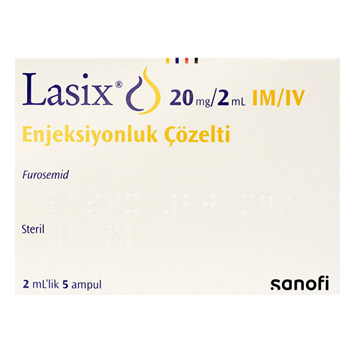 Laziks sol inj 20mg/2ml #5 /TR/