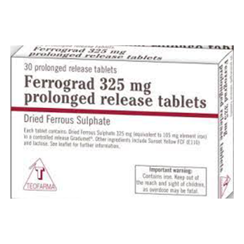 Ferrograd tab 325mg #30