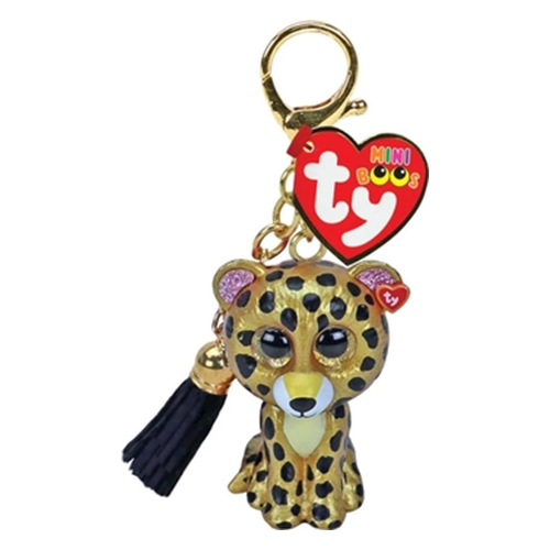 TY STERLING LEOPARD MINI BOOS CLIP 25061