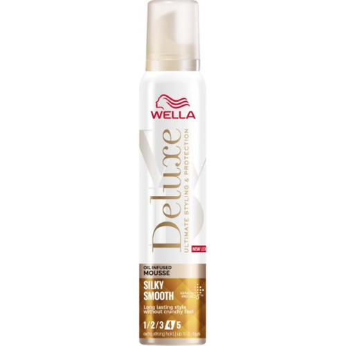 wella Deluxe - mousse silky smoothing 200ml 7082