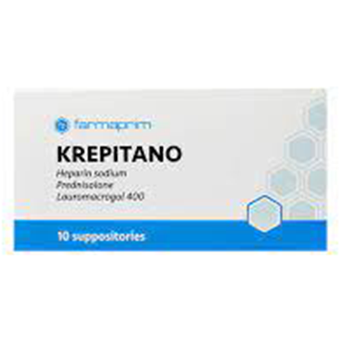 krepitano rectal suppositories N10