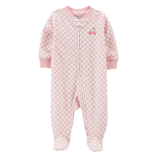 SP23 I G Textured SNP Pink Check