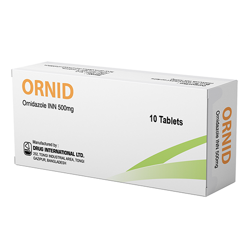 ornid 500mg  tablets #10
