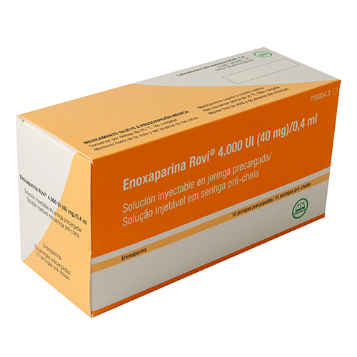 Enoxaparina Rovi 40mg/4000UI #30