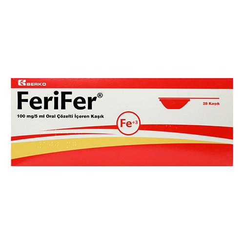 FeriFer sol oral 100mg/5m 5ml #28