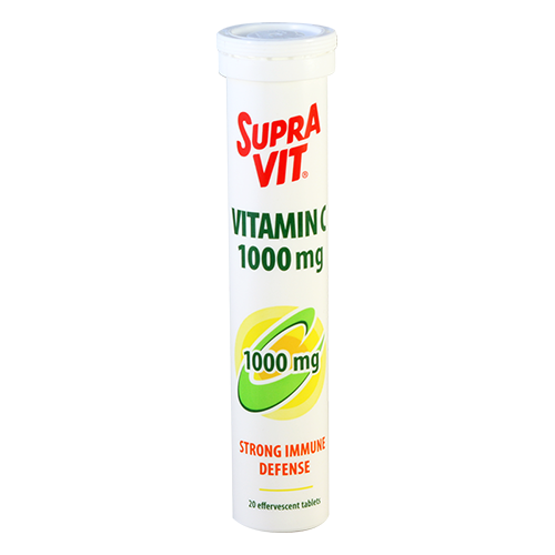 Supra VIT Vitamin C efferv tab 1000mg #20