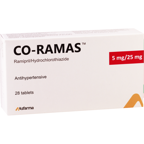 Co-Ramas tab 5mg+25mg #28