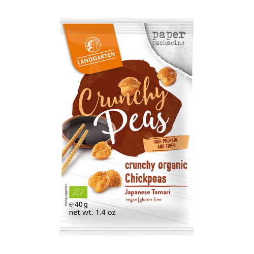 Organic Crunchy Peas Japanese Tamari 40g