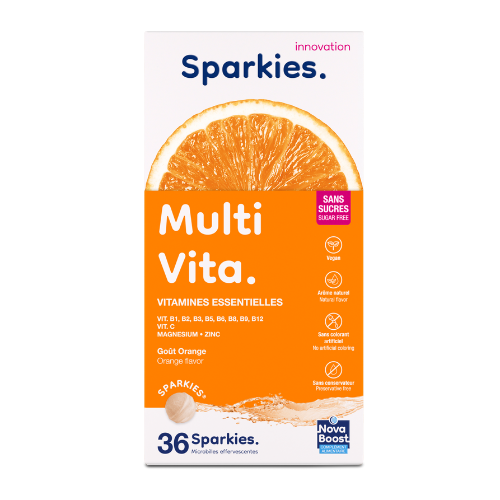 SPARKIES EFFERVESCENT MICROBEADS  MULTI VITA x36