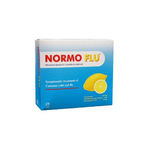 NORMO FLU granulated powder for oral solution #12