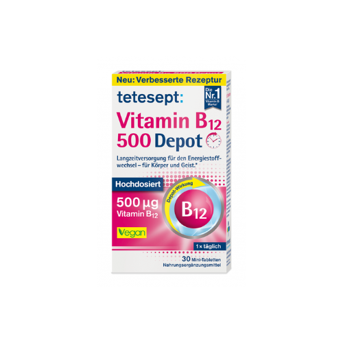 TETESEPT Vitamin B12 Depot 500mkg #30