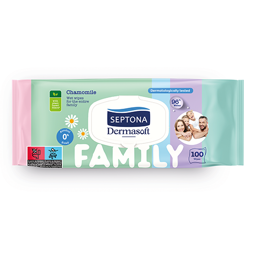 SEPTONA Wet Wipes FAMILY #100