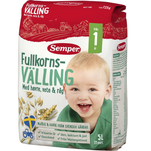 Whole grain Multigrain Vallng 725gr 4370