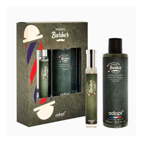 GIFT BOX DRAFT 30ML + SHOWER GEL FRENCH BARBER XMAS 2023