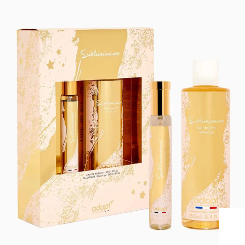 GIFT BOX ROSACE 30ML + SHOWER GEL SUBLIMISSIME XMAS 2023 PF