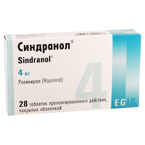 Sindranol tab 4mg #28