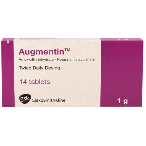 Augmentin tab 875mg+125mg #14