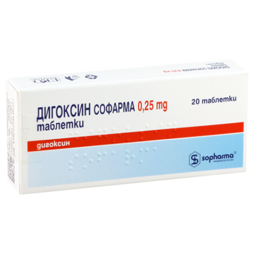 digoxsin sopharma tab #20