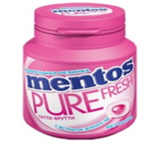 Menthos chewing gum tutti-frut 8*6*54 gr