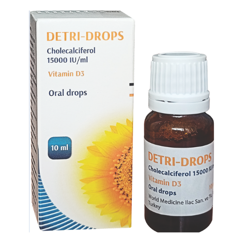 detri-drops vitamin d3 drops 15000s.e./1ml 10ml #1