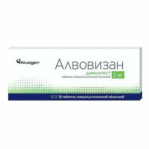 alvovizan tablet 2mg N28