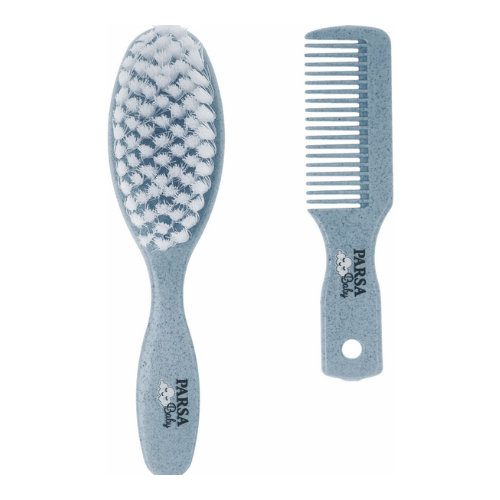 Baby Set comb  Brush wheat straw