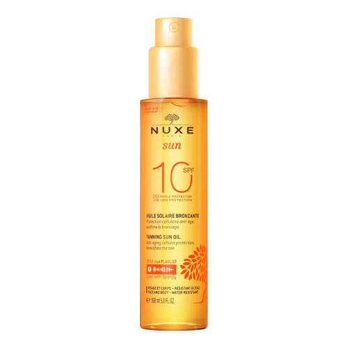 Nuxe sun oil SPF10