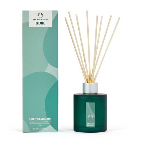 BREATHE EUCALYPTUS ROSEMARY RENEWING FRAGRANCE DIFFUSER 125ML 37565