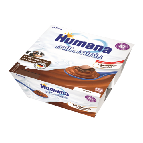 ჰუმანა - პუდინგი შოკოლადით 100გრ  #1