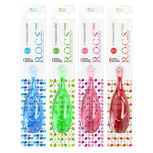 R.O.C.S. Toothbrush baby 0-3. soft 0333