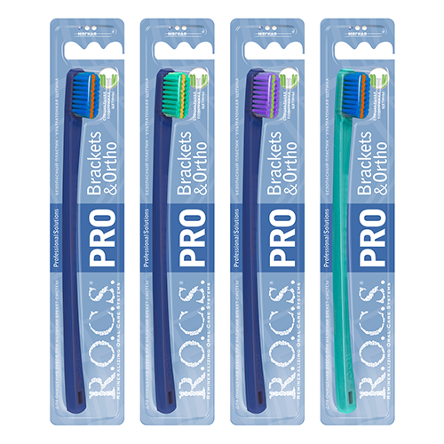 R.O.C.S. Toothbrush pro brackets  ortho. soft 0708