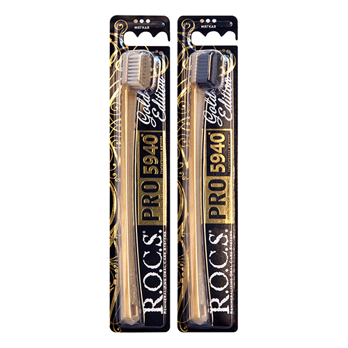 R.O.C.S. Toothbrush pro gold edition. soft 0609/1