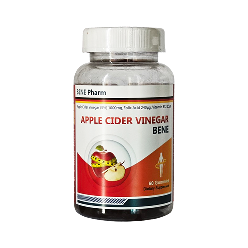 BENE Apple Cider Vinegar Gummies N60