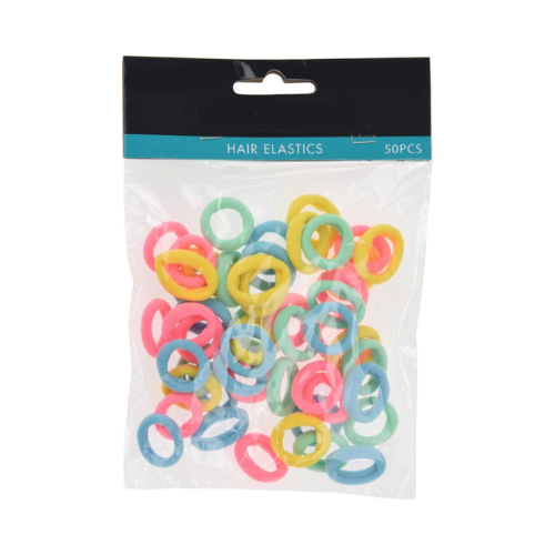 HAIR BAND 50PCS 4ASS CLR