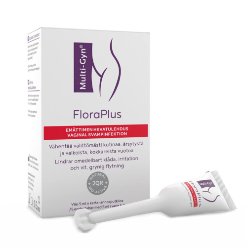 Multi-gyn floraplus vagunal gel tube with applicator 5lm N5