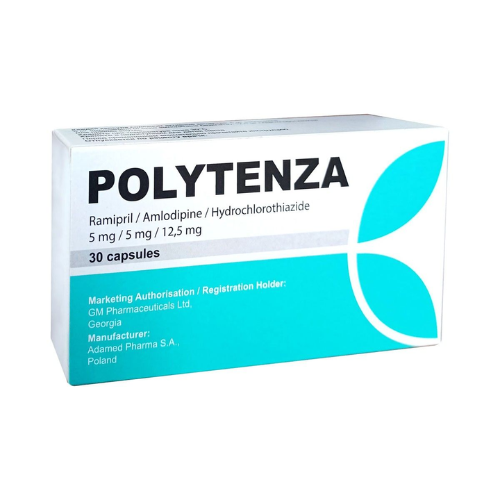 Polytenza 5mg+5mg+12.5mg cap #30