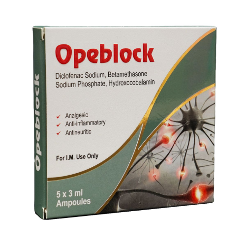 Opeblock solution for injection 75mg+2mg+10mg 3ml ampules N5