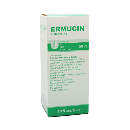 ERMUCIN® powder for  oral suspension 175mg/5ml 100.0